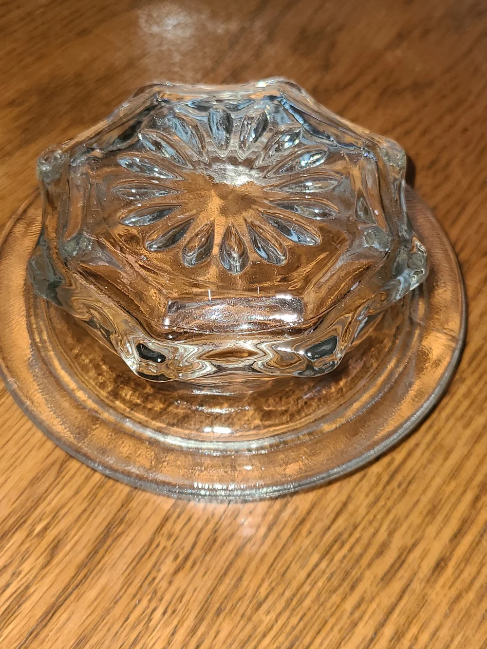 Anchor Hocking Clear Glass Square Pantry Jar with Decorative Lid